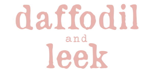 Daffodil and Leek logo