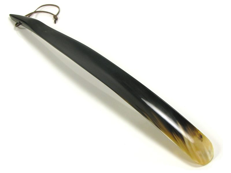1 22 Shoehorn Tip End 22 Inch Oxhorn by Abbeyhorn Ltd