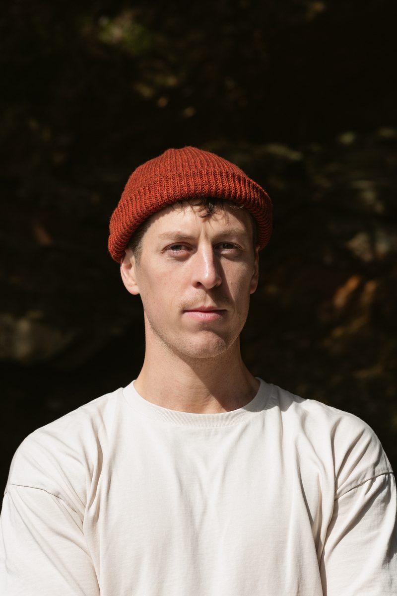 Silas Fisherman Beanie | Spice Red