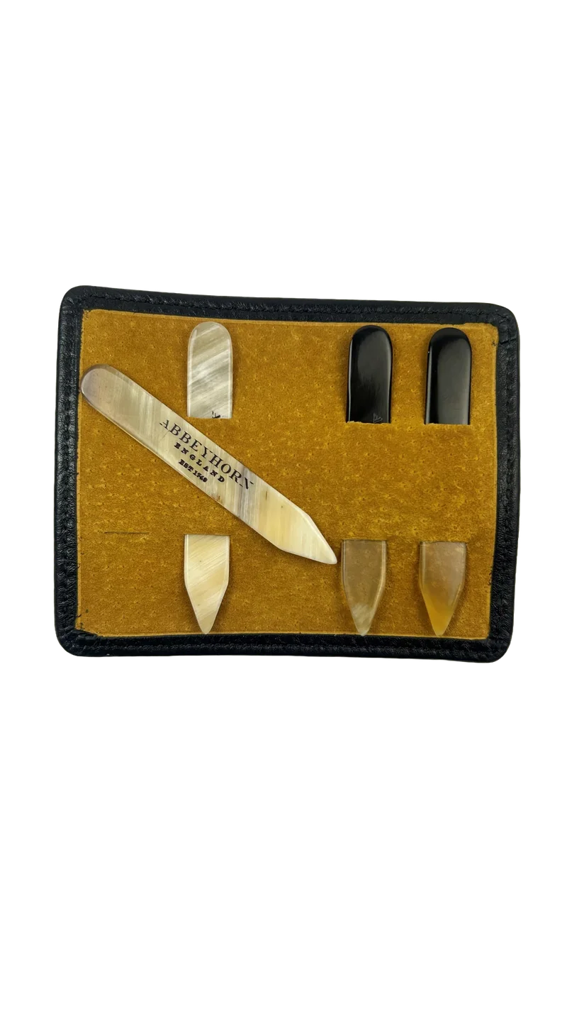 Horn Collar Stays by Abbeyhorn Ltd