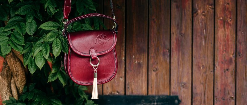 Aryanna saddle handbag by Harriet warrilow leather