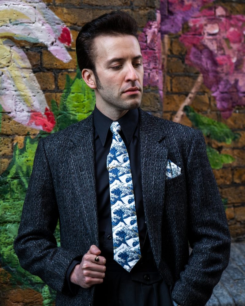 JOE BL BLUEWAVE NECKTIE PS 03 by Dapper & Suave