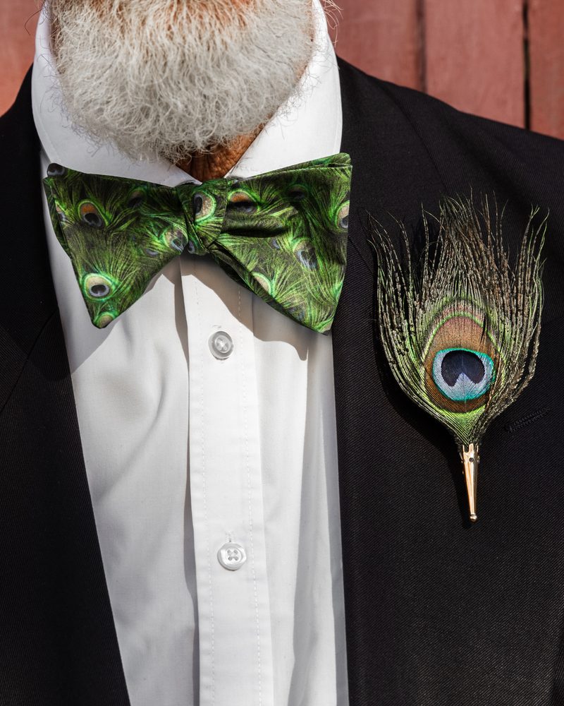 Marc BL Peacock Self Bow 01 by Dapper & Suave