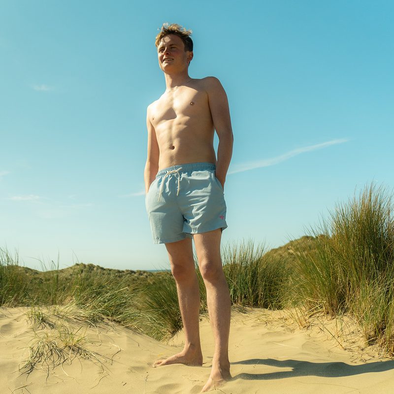 Classic Recycled Swim Shorts | Red by Rolf Skeldon