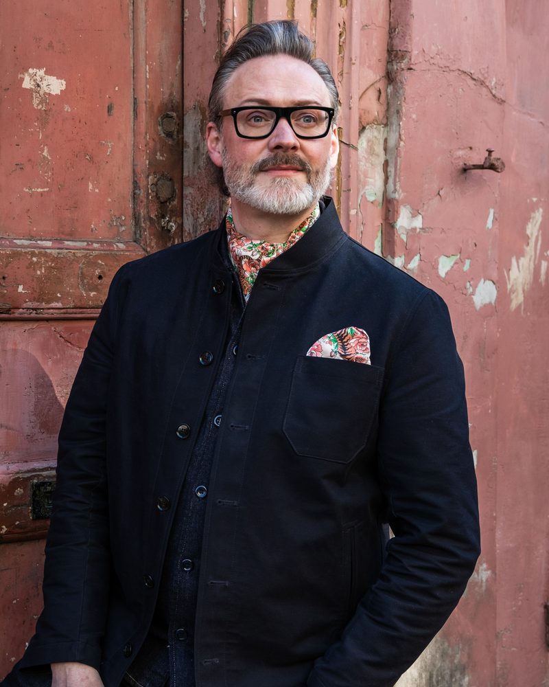 Rob&Jason BL Mothfloral Cravat PS 03 by Dapper & Suave