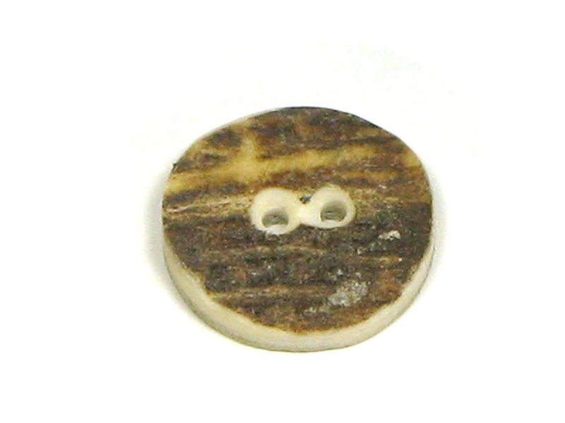 S25 Button 25mm Stag Antler by Abbeyhorn Ltd
