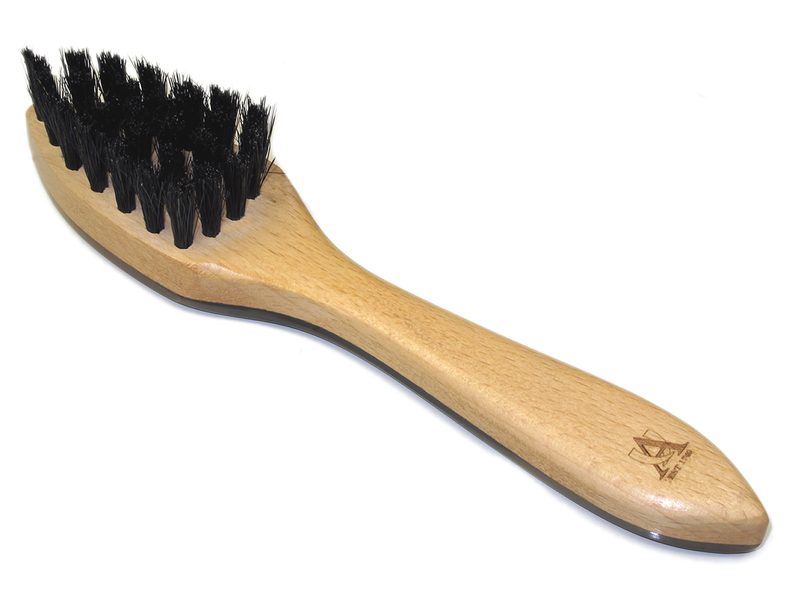 SPAB Shoe Polish Applicator Black Reverse Oxhorn by Abbeyhorn Ltd