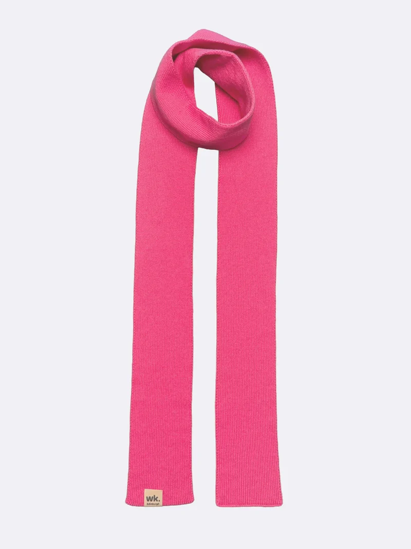 Self-Coloured Skinny Scarf
