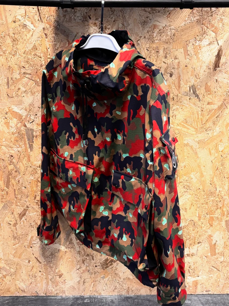 SWISS CAMO Overhead Smock by SEAM JUNKIES