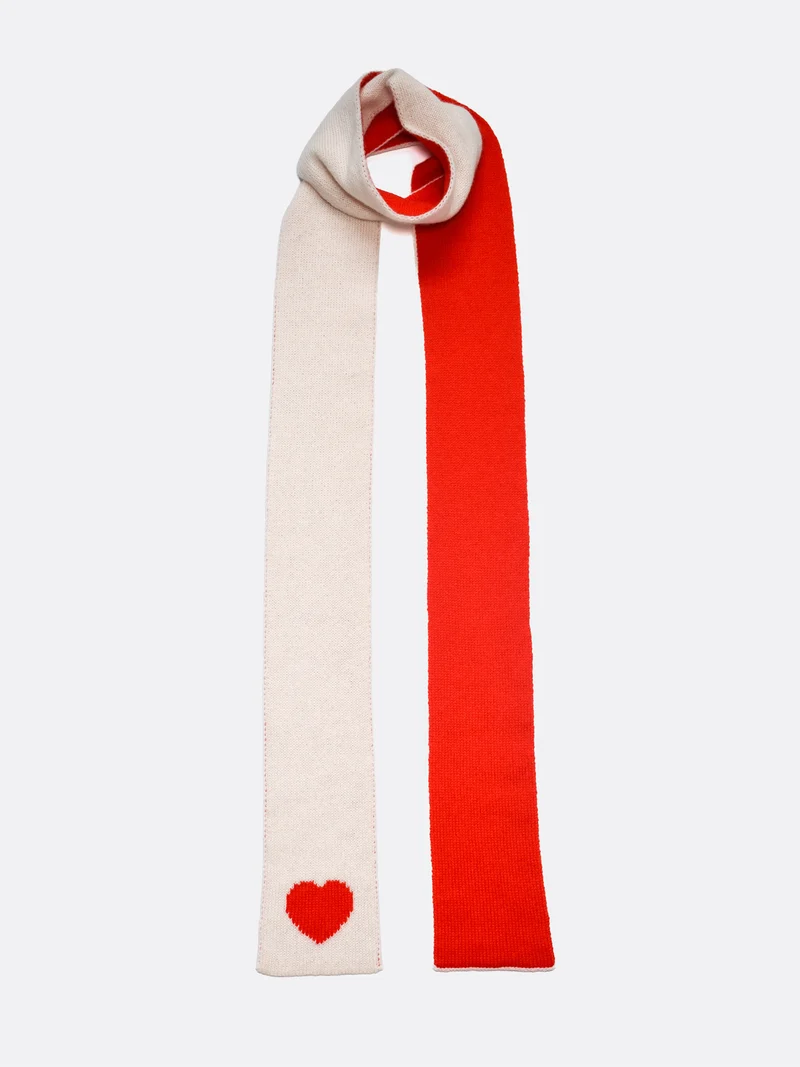 Skinny Love Heart Scarf