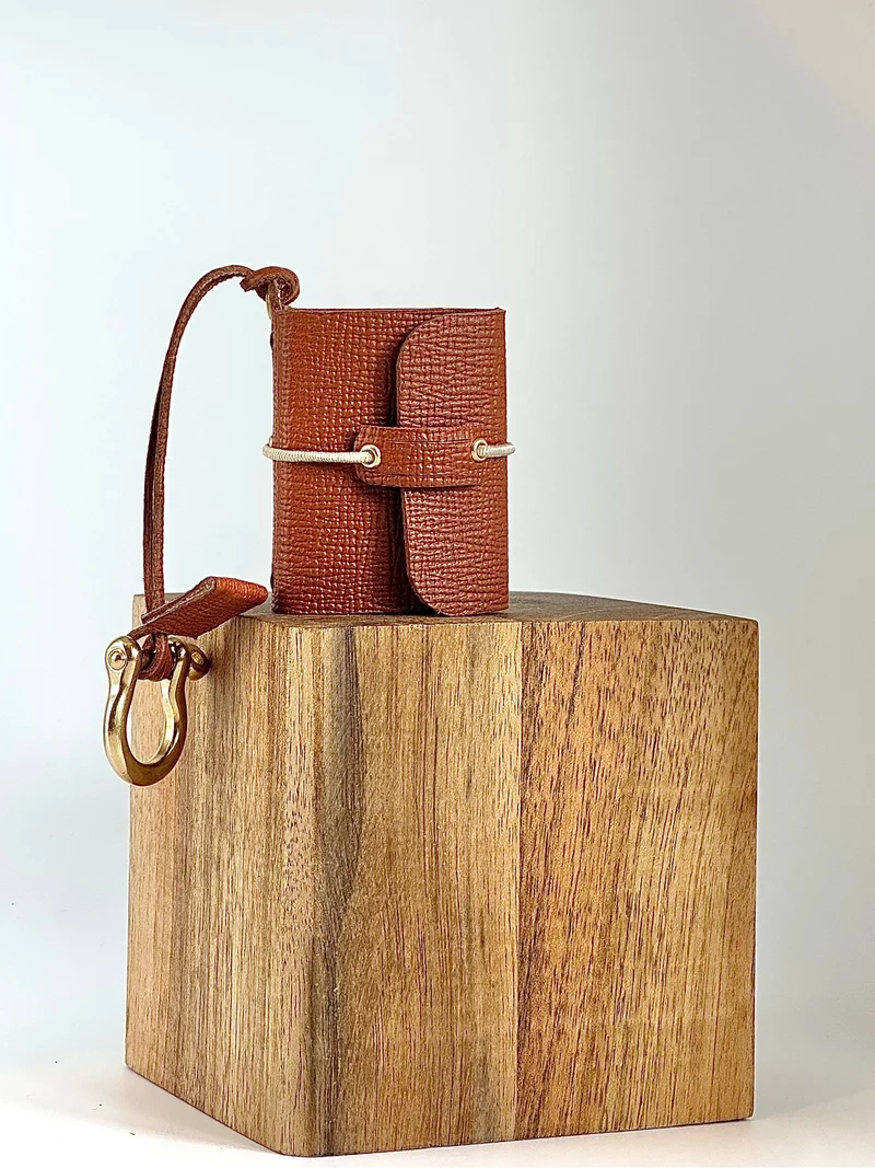 The Colleen Journal Charm - Chocolate by McIntosh Leathers