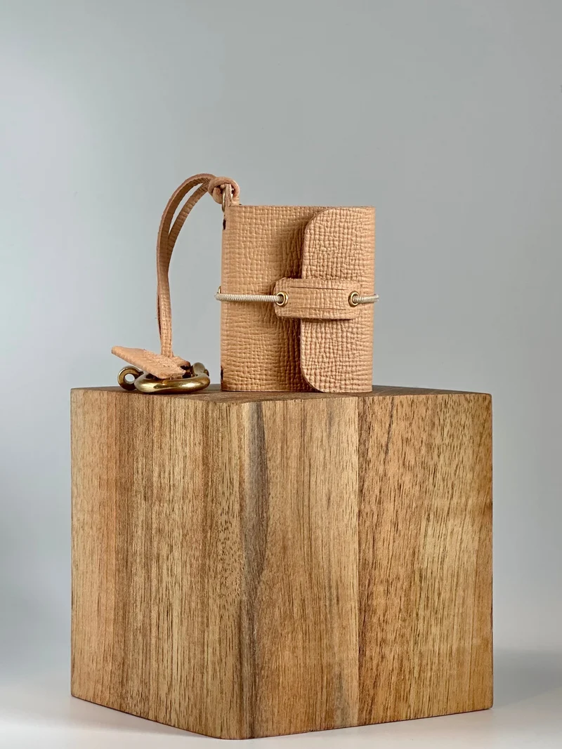 The Colleen Journal Charm - Almond by McIntosh Leathers