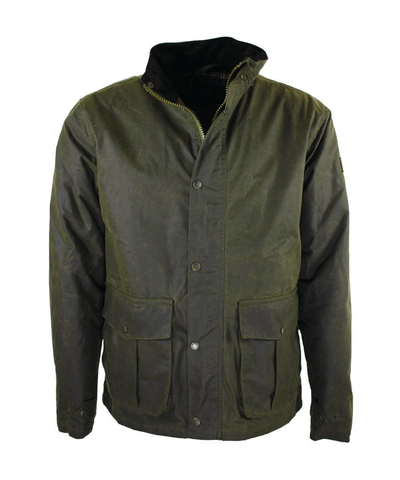 W50 - Men's Kendal Antiquity Wax Jacket - Green by Oxford Blue Ltd