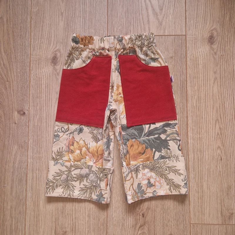 Vintage Floral Trousers - Age 1-2
