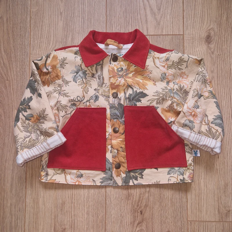 Vintage Floral Jacket - Age 1-2