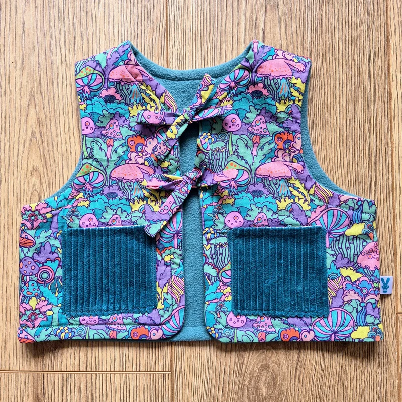 Whimsy Mushroom Two-Piece by Sleepy Rabbit