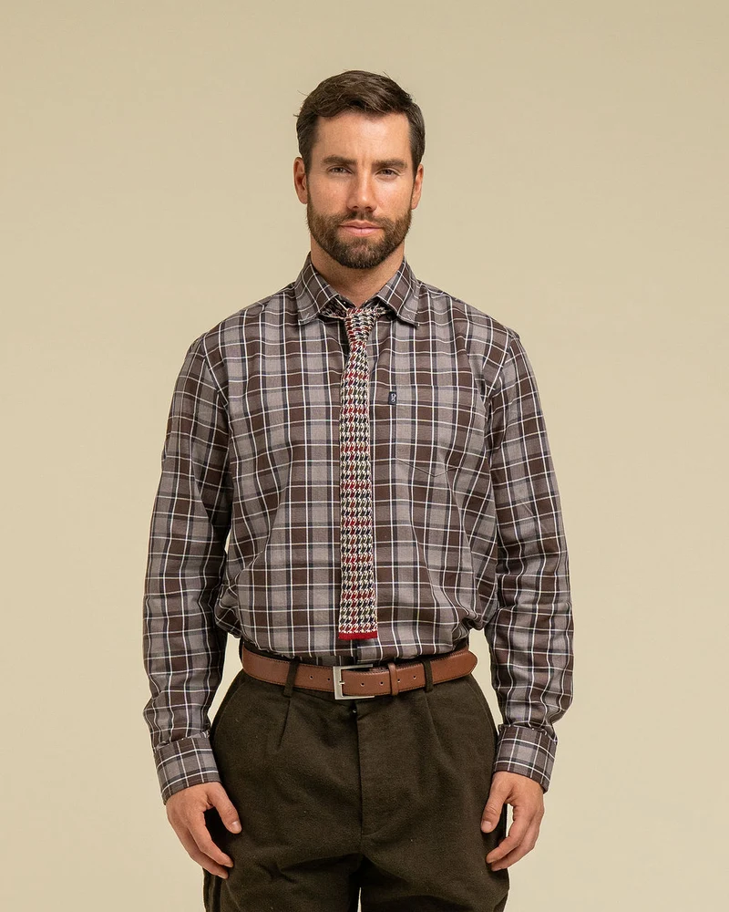 Multi-Houndstooth Tie