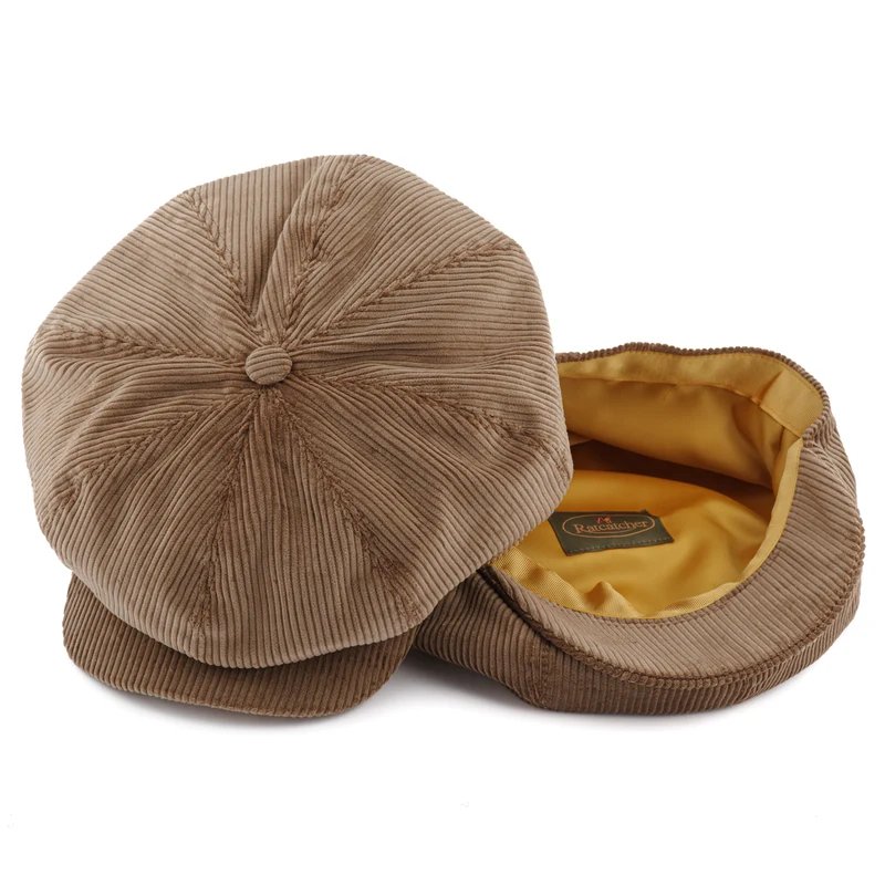 Baker Boy Cap - Fawn Corduroy by Ratcatcher