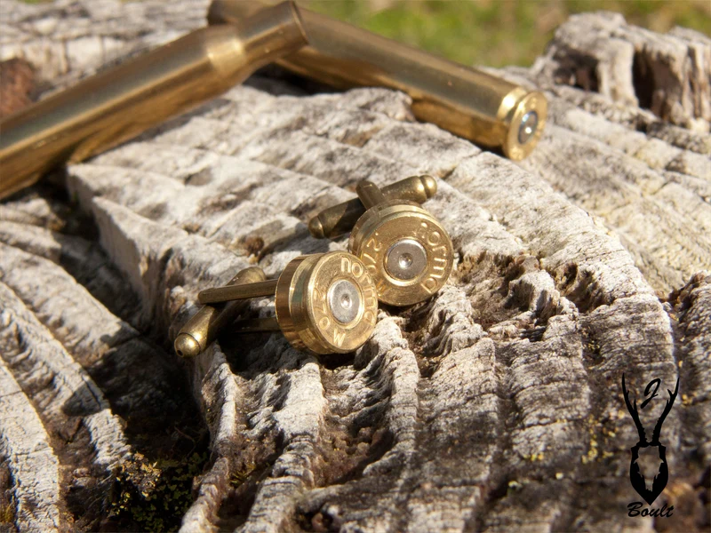 Bullet Cufflinks by J Boult Designs