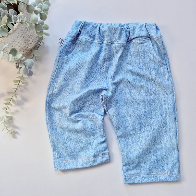 Kids Baggy Trousers | Denim Look by Lottie & Lysh