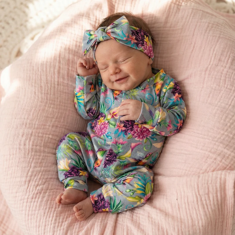 Hummingbirds Babygrow