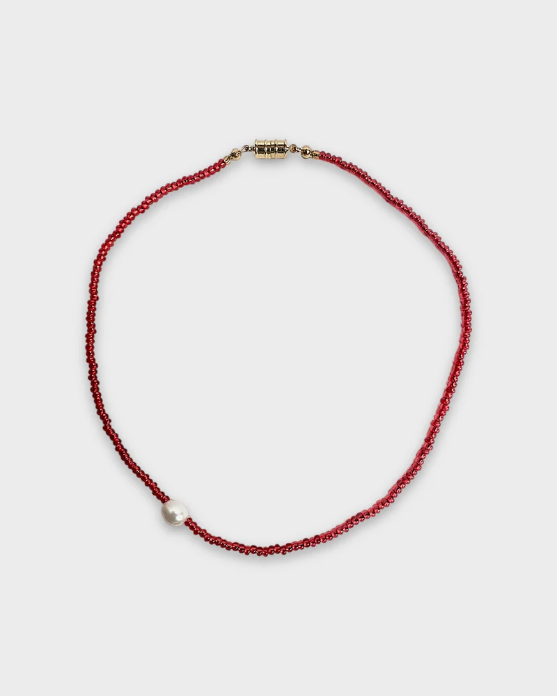 Mystic Moods Pearl & Glass Choker by Mystic Moods