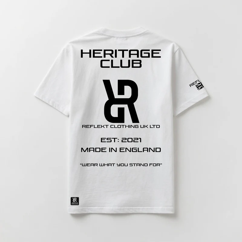 Heritage Club T-Shirt by Reflekt Clothing