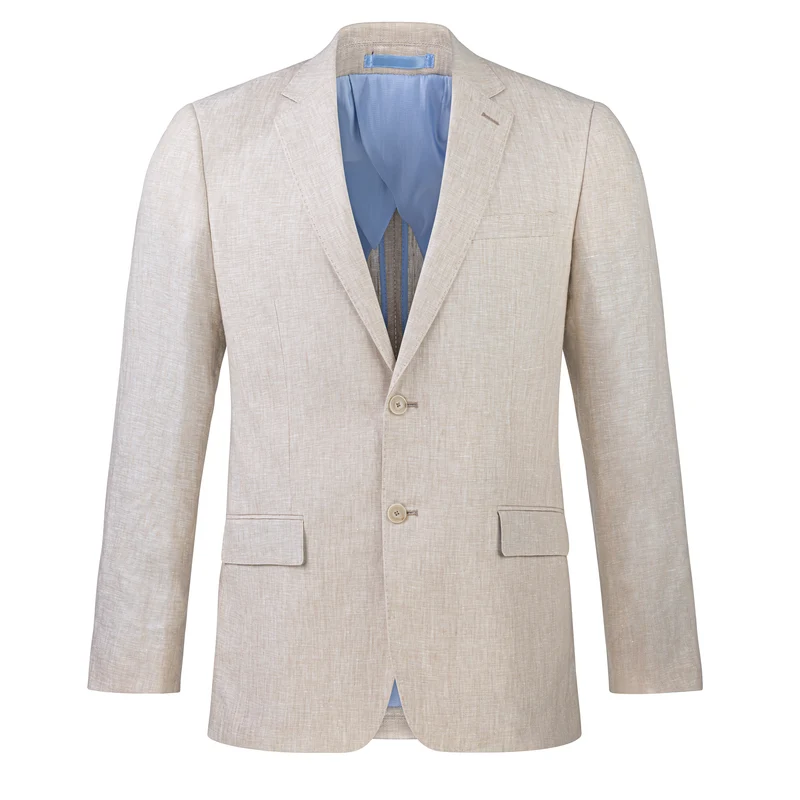 Gurteen Beige Linen Jacket by Ratcatcher