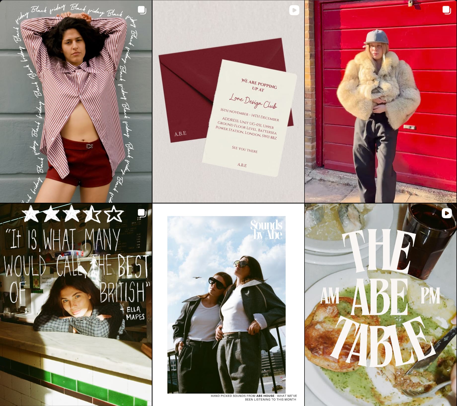 Abe House showcase products and collections