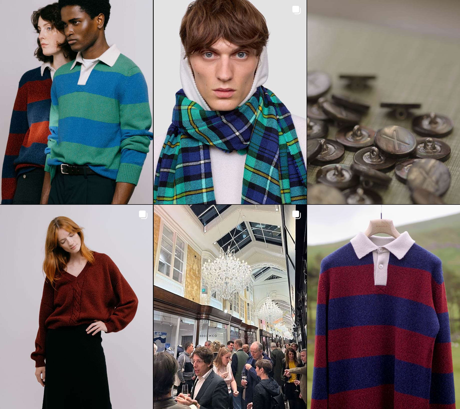 Begg × Co showcase products and collections