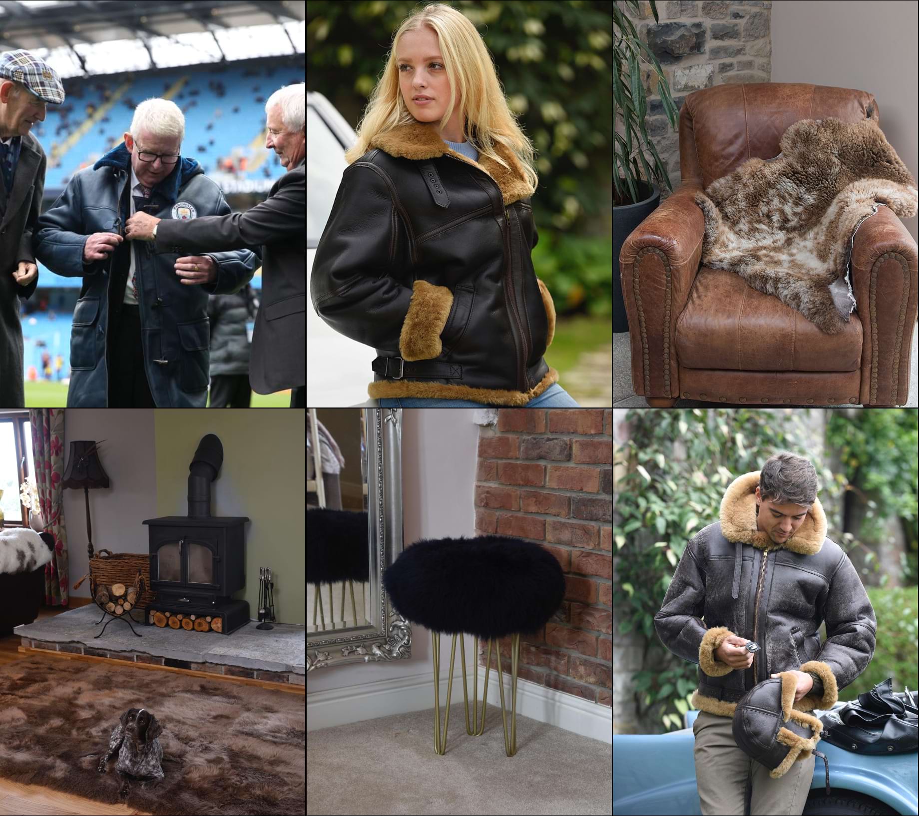 British Sheepskin showcase products and collections