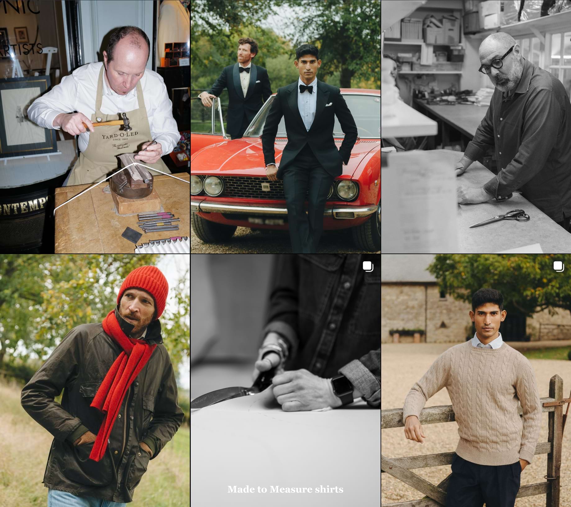 Budd Shirts showcase products and collections
