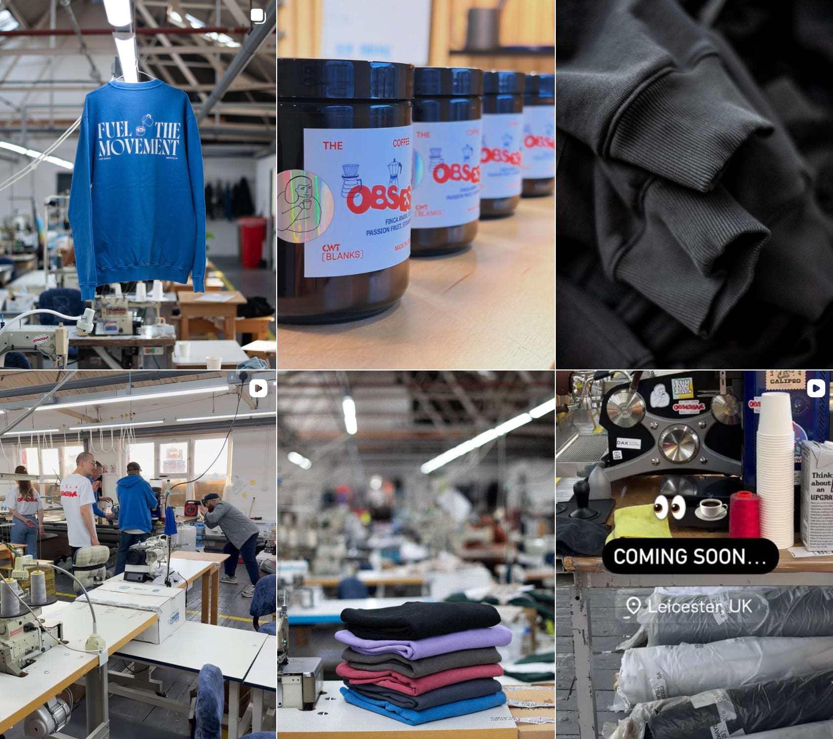 CWT Clothing showcase products and collections