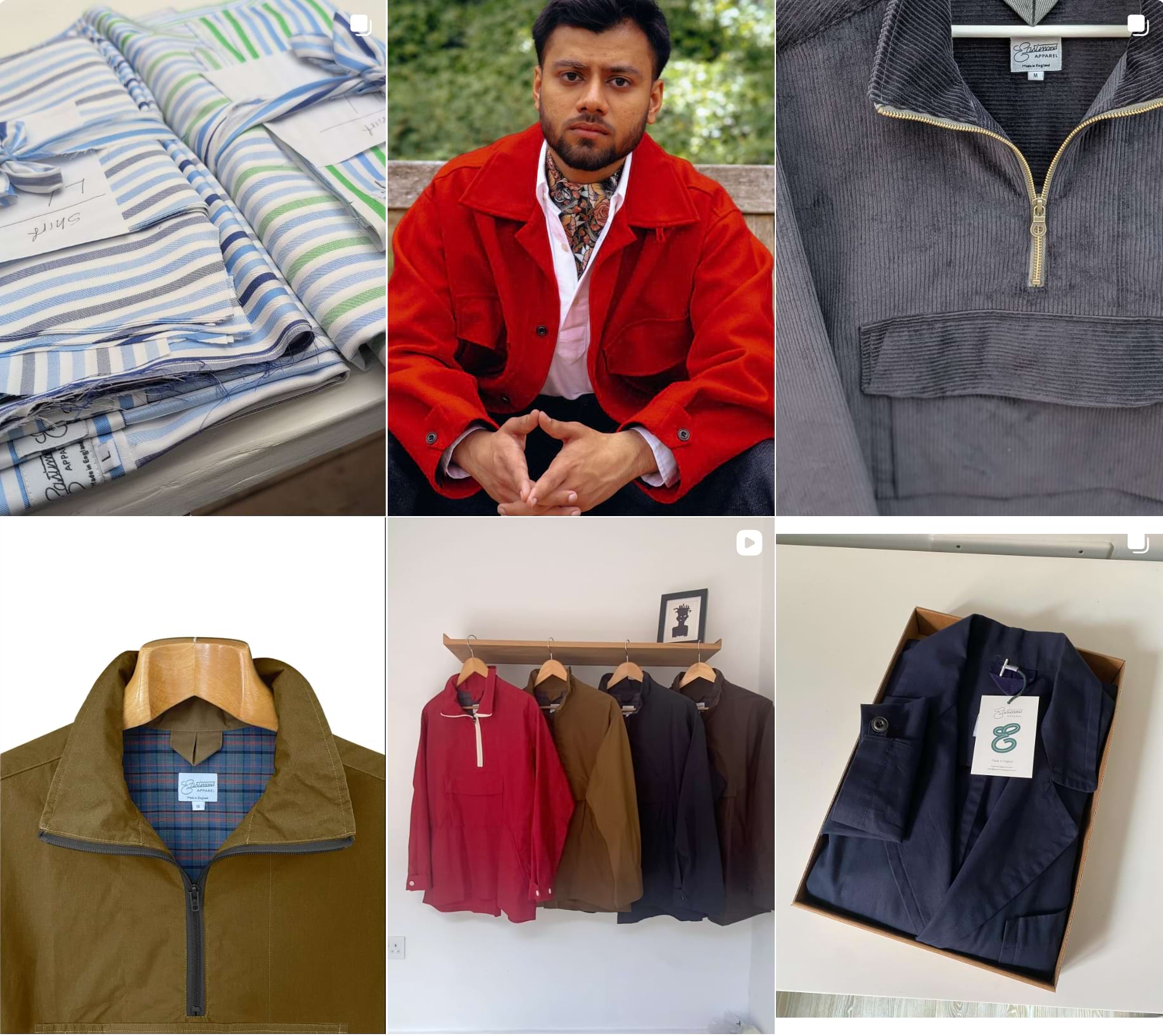 Eastmond Apparel showcase products and collections