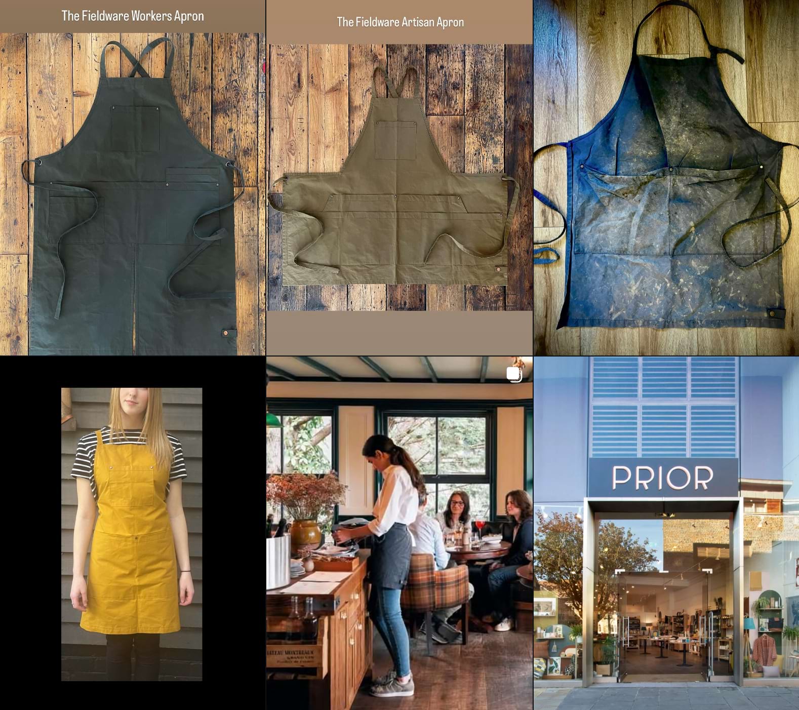 Fieldware Co showcase products and collections