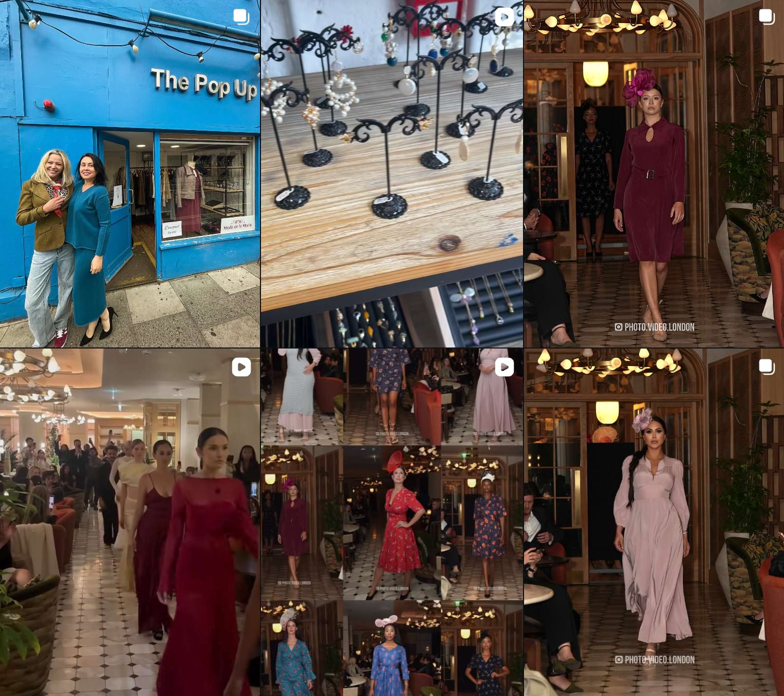 Moda de la Maria showcase products and collections
