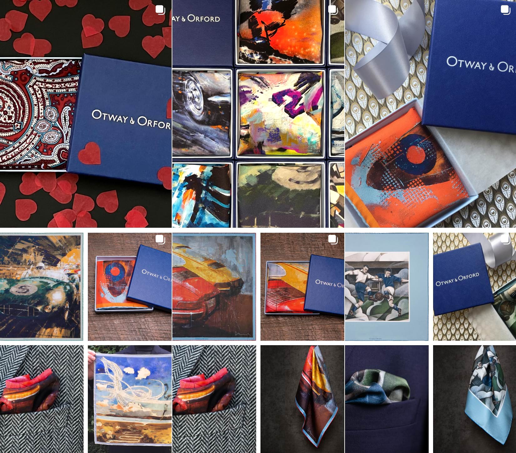 Otway Orford showcase products and collections
