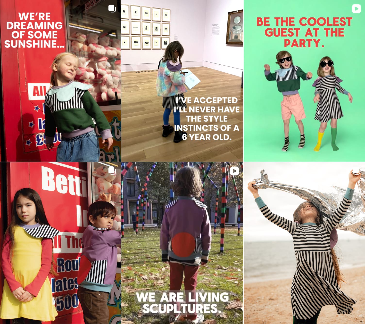 Tropel Kids showcase products and collections